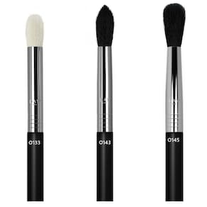 Kit Pinceis Prof Maquiagem O133 O143 O144 Esfumar Daymakeup