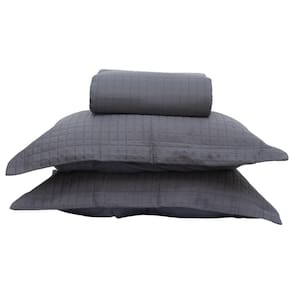 Kit Colcha Queen Liso Bouti Cobre Leito 3 Peça