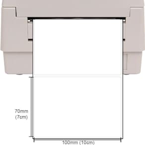 Kit 10 Rolos Etiqueta Termica 100X70 Mm Zebra Argox Elgin