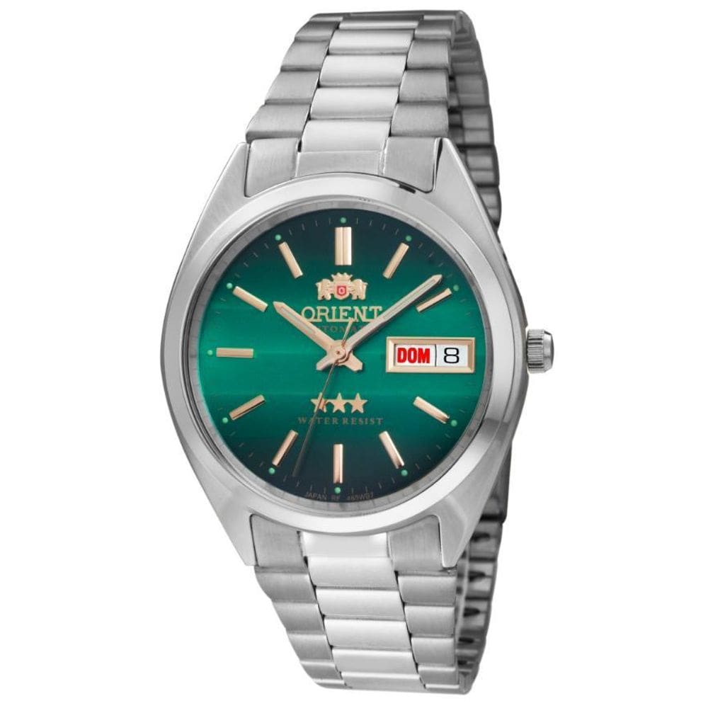 Relógio Orient Automático Masculino Verde 469Wa3F E1Sx