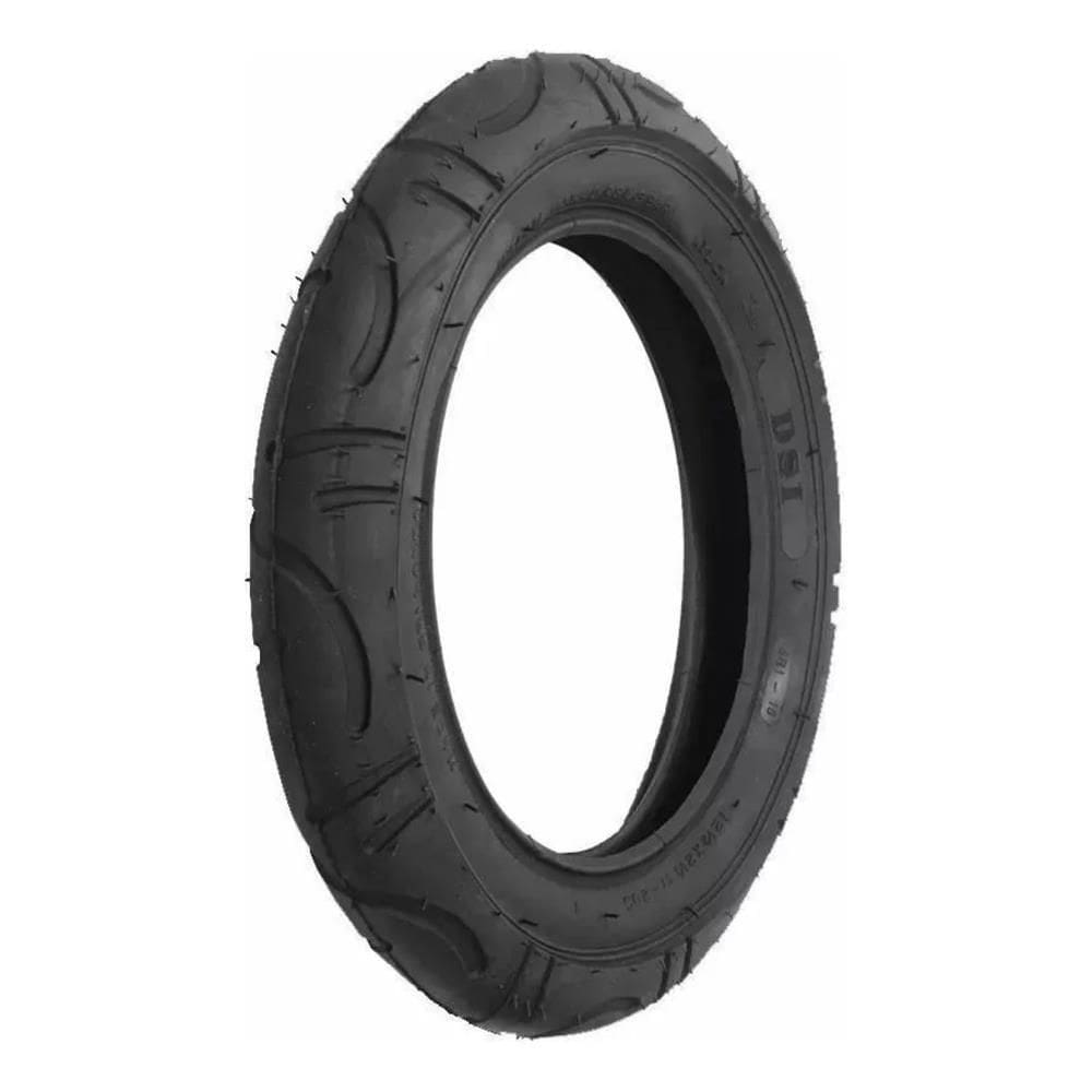 Pneu 12x1/2x2 1/4 Bicicleta Infantil Aro 12 Scooter Bike Slick Preto SRI-18
