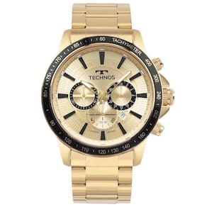Relógio Technos Masculino Grandtech Dourado - Js26Aew/1D