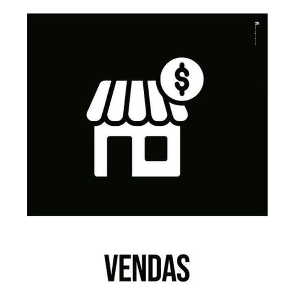 Kit 3 Placas Desenho Vendas