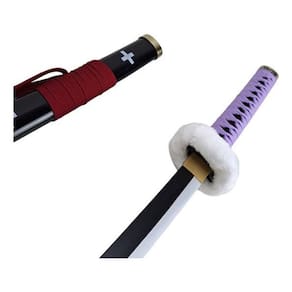 Katana One Piece Kikoku Law Lâmina Bambu Cosplay