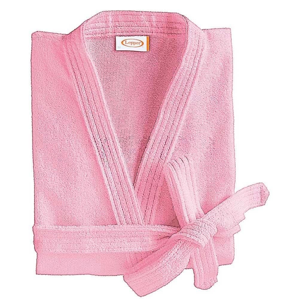 Roupão Aveludado Adulto Rosa M
