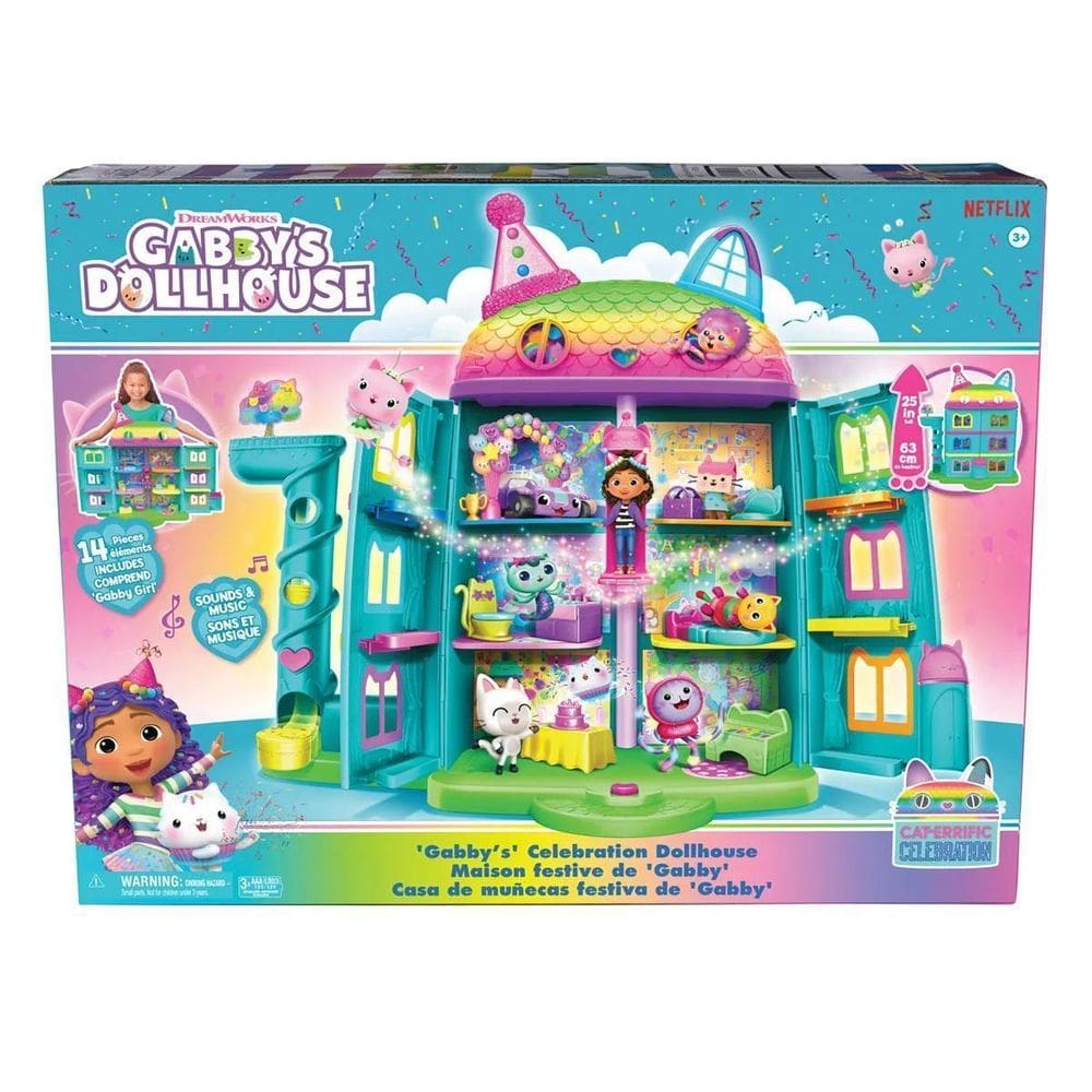 Playset Casa Da Gabby Celebração - Gabby`S Dollhouse 3964