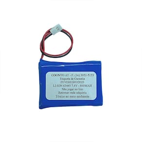 Bateria Li-Ion 7,4V 800Mah Motor Endodôntico Saevo E D700