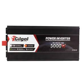Inversor 5000W 12V 110V Gilgal Para Ar 12000 Btus