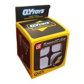 Cubo Magico Profissional Qidi Speedcube 2X Borda Preta B+
