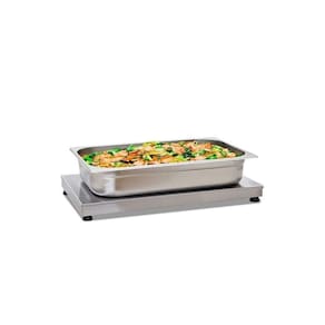 Mesa Aquecida Pista Quente Food Express 57x32cm - Aço Inox