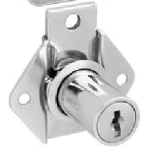Fechadura Com Batente Para Gaveta 861/31Mm Niquelada