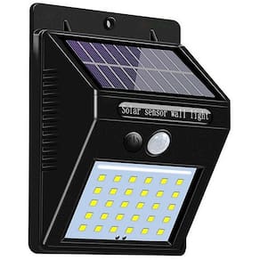 Arandela Recarregavel Solar Sensor 30Led Lky0030-2 Luatek