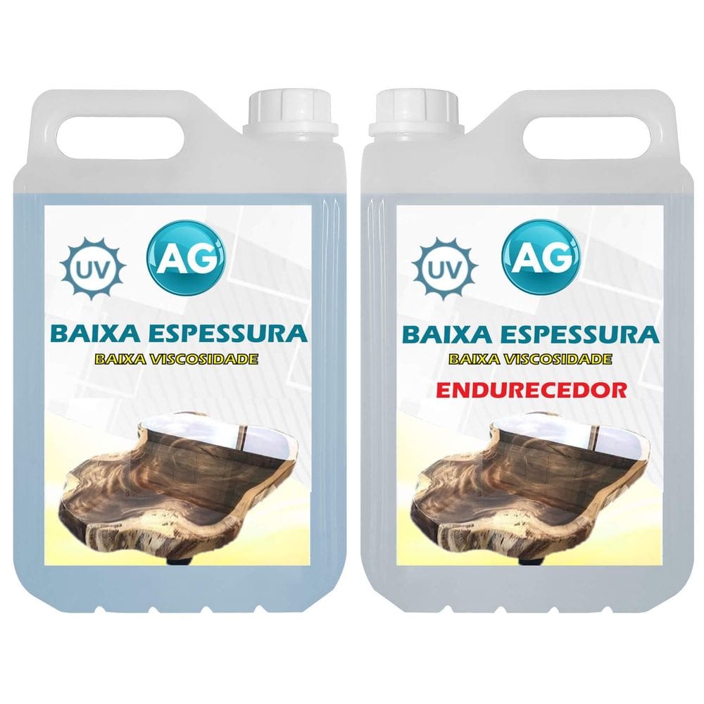 Resina Epoxi Baixa Espessura Baixa Viscosidade Ag 1Kg