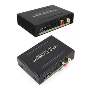 Hdmi Hdmi Audio Splitter Spdif Óptica + Rca L/R E Extrator