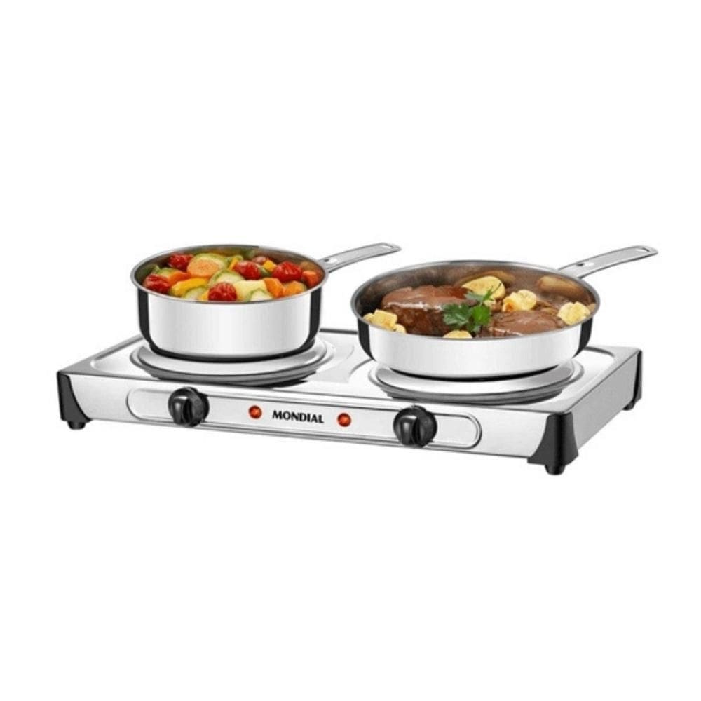 Fogão Elétrico Fast Cook Mondial 2000W Inox