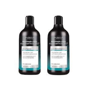 Shampoo E Condicionador Niacinamida 360º Reabilitação