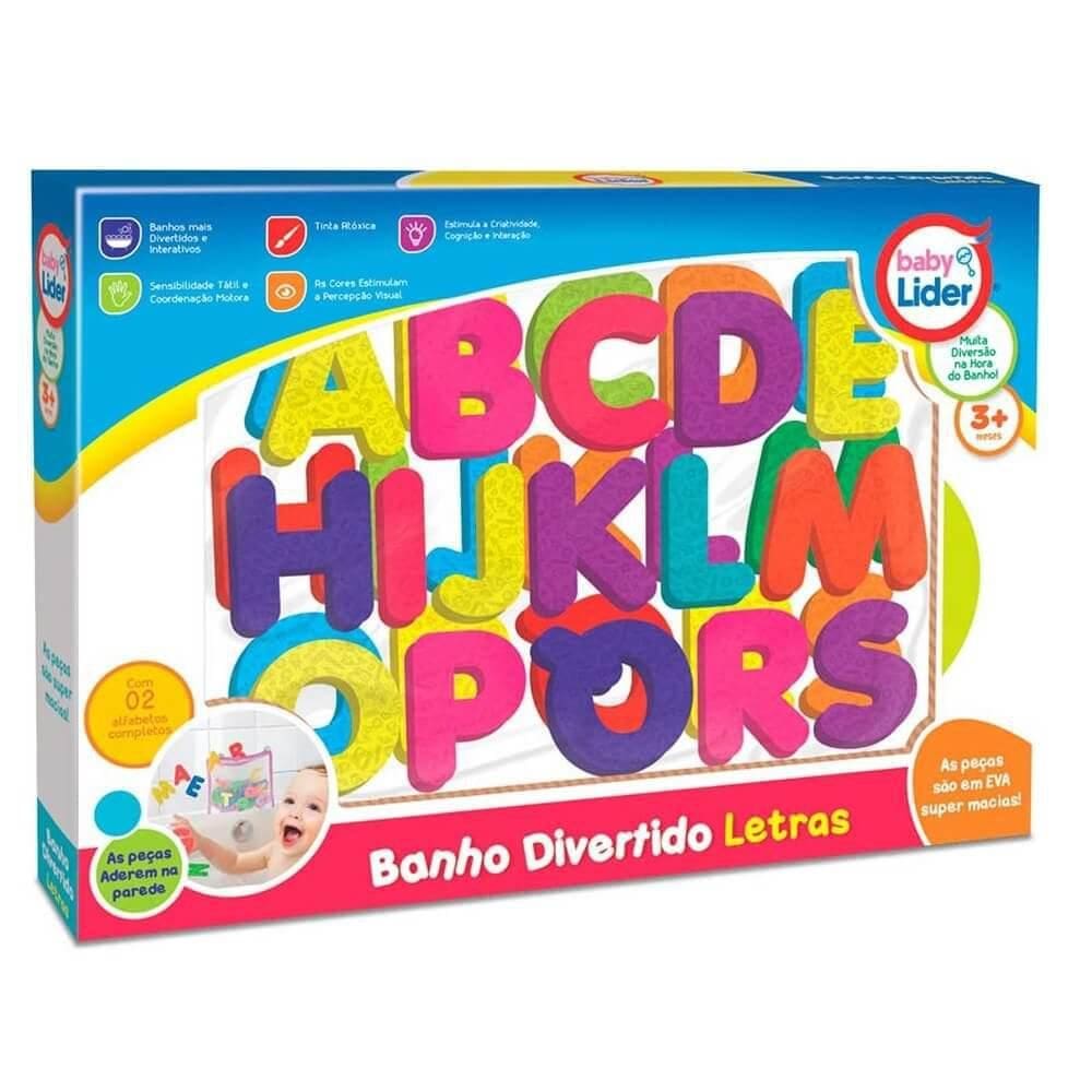 Banho Divertido De Letras - Lider