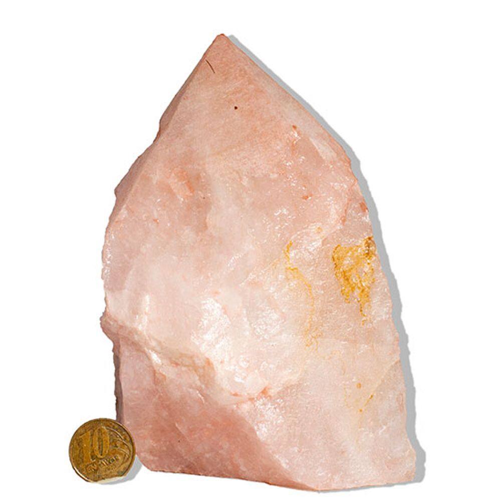 01 Cristal Rosa Pé e Bico Serrado 1 a 2Kg 10 a 20cm Tipo B