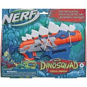 Lançador Nerf DinoSquad Stego-smash Hasbro - 5 Dardos