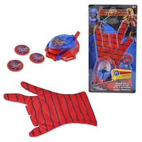 Luva Lançadora De Discos Homem Herói Aranha Justiceiros