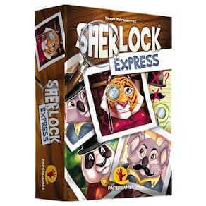 Sherlock Express Jogo de Cartas PaperGames J030
