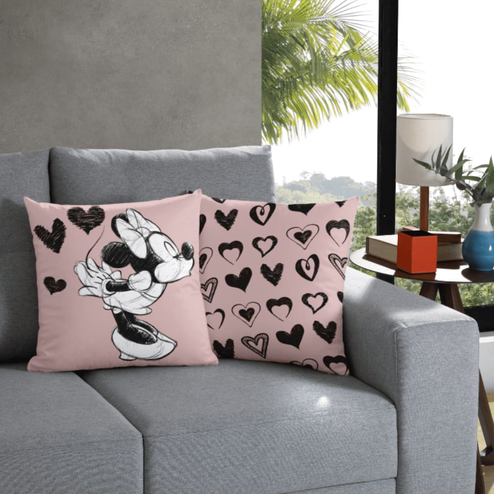 Capa de Almofada Bella Janela - Minnie Love