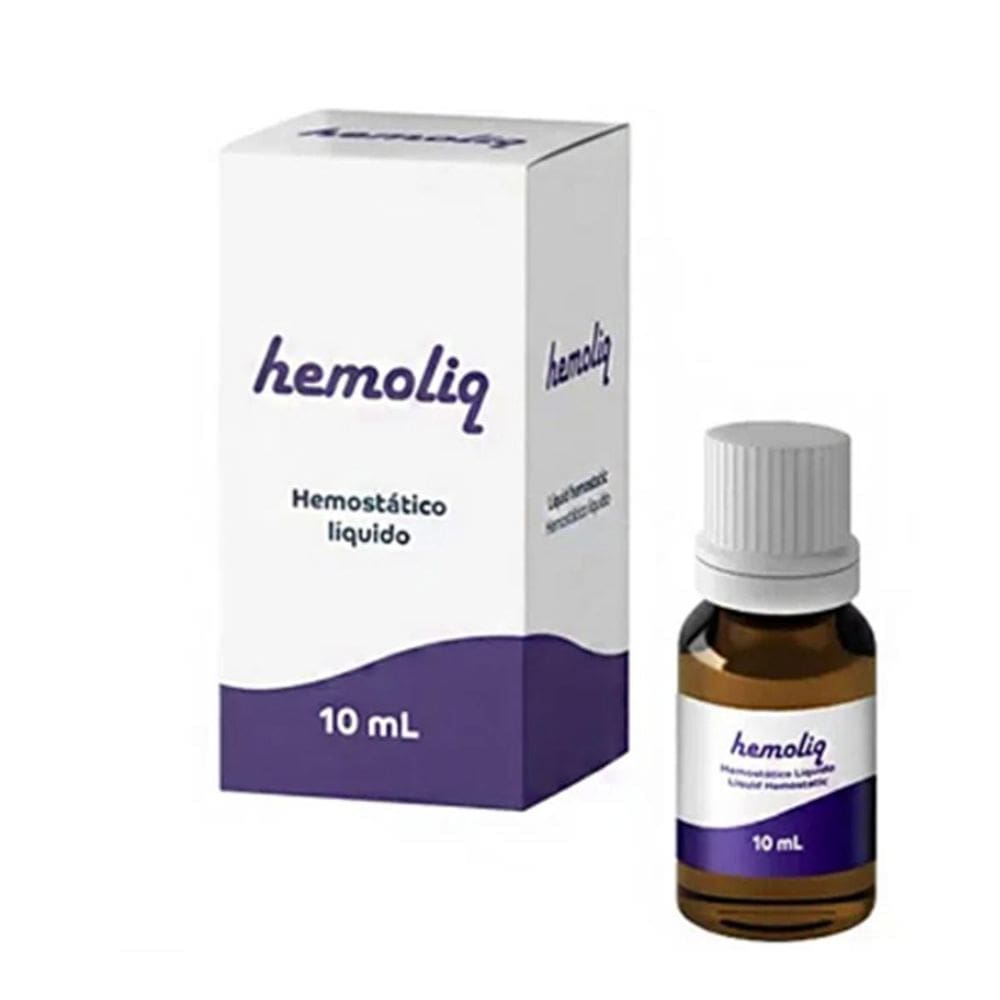 Hemoliq Hemostático 10ml Contração Tecidos