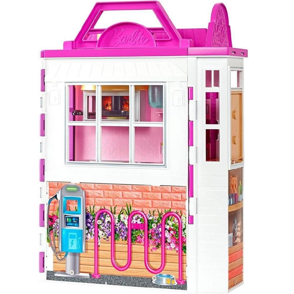 Brinquedo Barbie Restaurante Cook`N Grill Com Boneca Hbb91