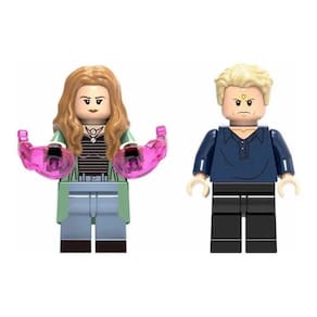 Boneco Blocos De Montar Wandavision Feiticeira Visão