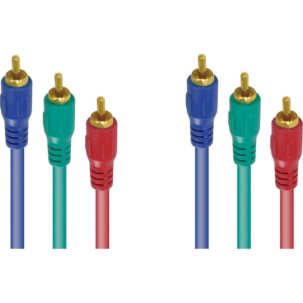 Cabo De Vídeo Componente Rgb 2 Metros Vc-2