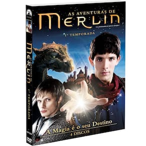 DVD  As Aventuras de Merlin  1ª Temporada 4 discos