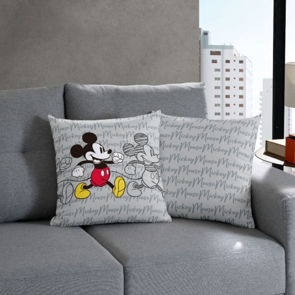 Capa de Almofada Bella Janela - Mickey Black
