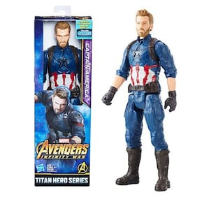 Boneco Capitão América Guerra Infinita