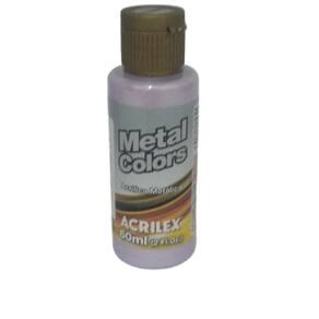 Tinta Acrílica Metal Colors Lilás - 528 - Acrilex - 60Ml