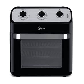 Fritadeira Elétrica Air Fryer Midea Ovenfryer 12LFFA20PPreto 127V