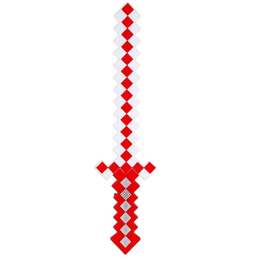 Espada Minecraft Com Luz E Som