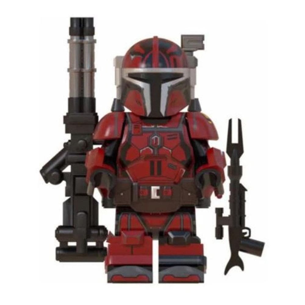 Boneco Blood Mandalorian Infantry Blocos De Montar Star Wars