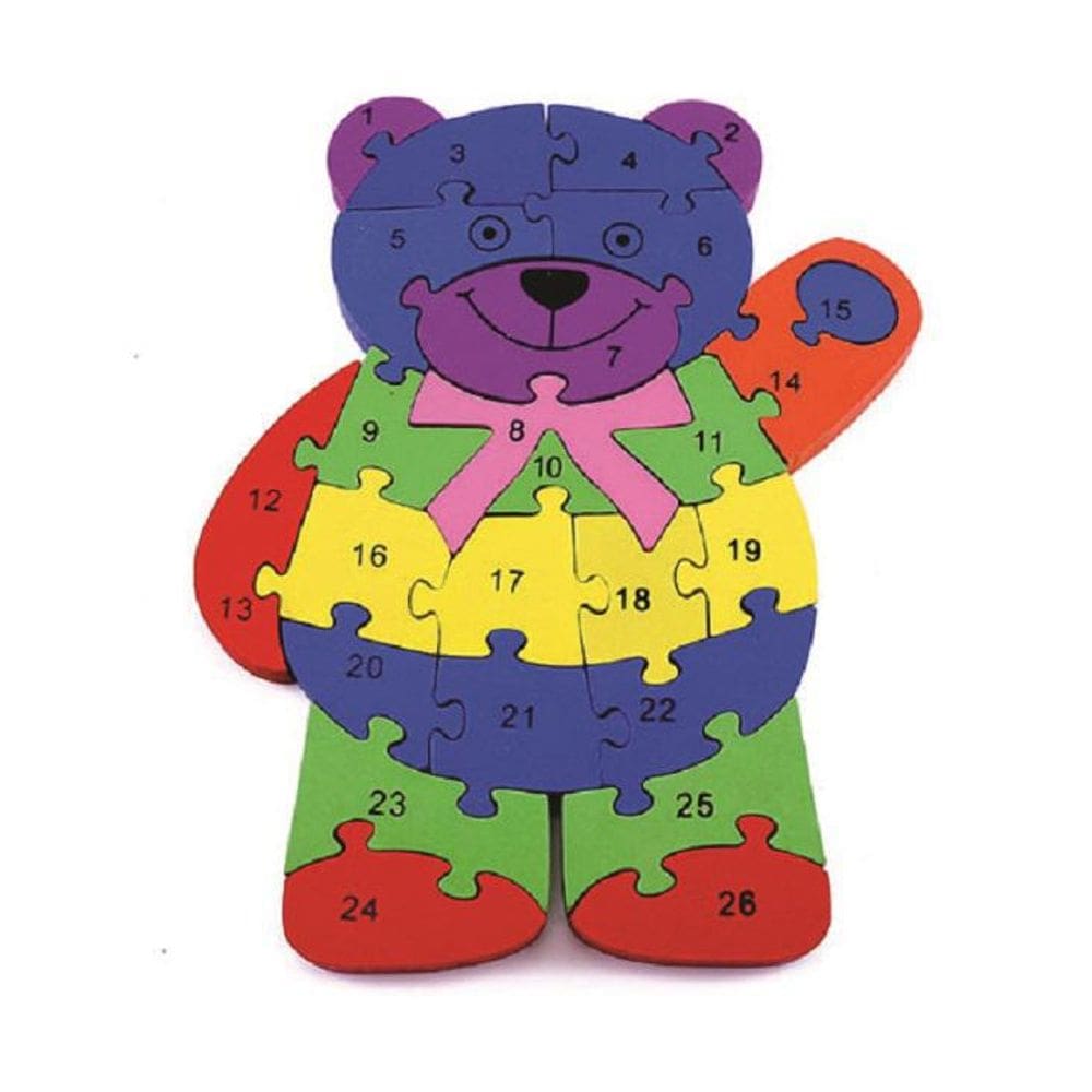 Quebra-Cabeça Mdf Urso 26 Peças - Toy Mix