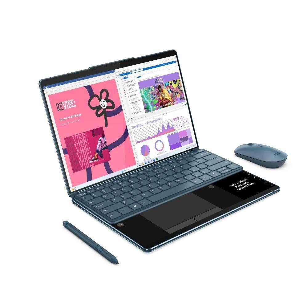 Notebook Lenovo Yoga Book 9 Intel Core | Casas Bahia