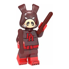 Boneco Blocos De Montar Demolidor Aranhaverso Marvel