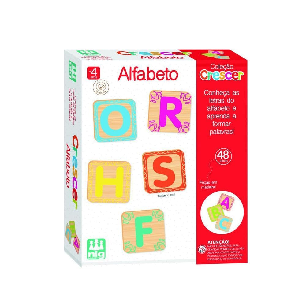 Jogo Educativo Alfabeto - Nig Brinquedos
