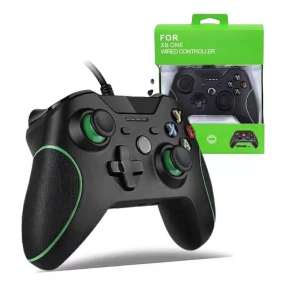 Controle Compatível Xbox-One Manete Com Fio Alta Precisão