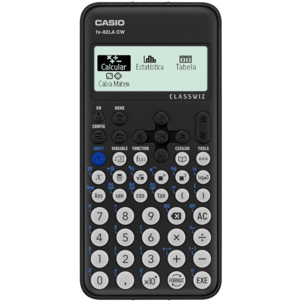 Calculadora Cientifica Classwiz Com 4 Aplicativos Preta Fx