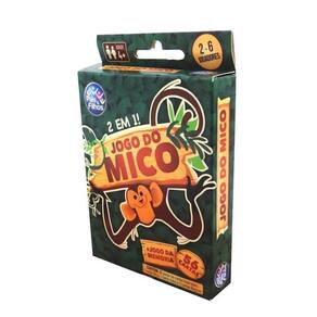 Jogo do Mico 2 Em 1 Pais e Filhos 7531 - Cartas Ilustrativas