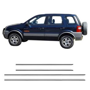 Friso de Porta Pestana Ford Ecosport 4 Portas Cromado 245A