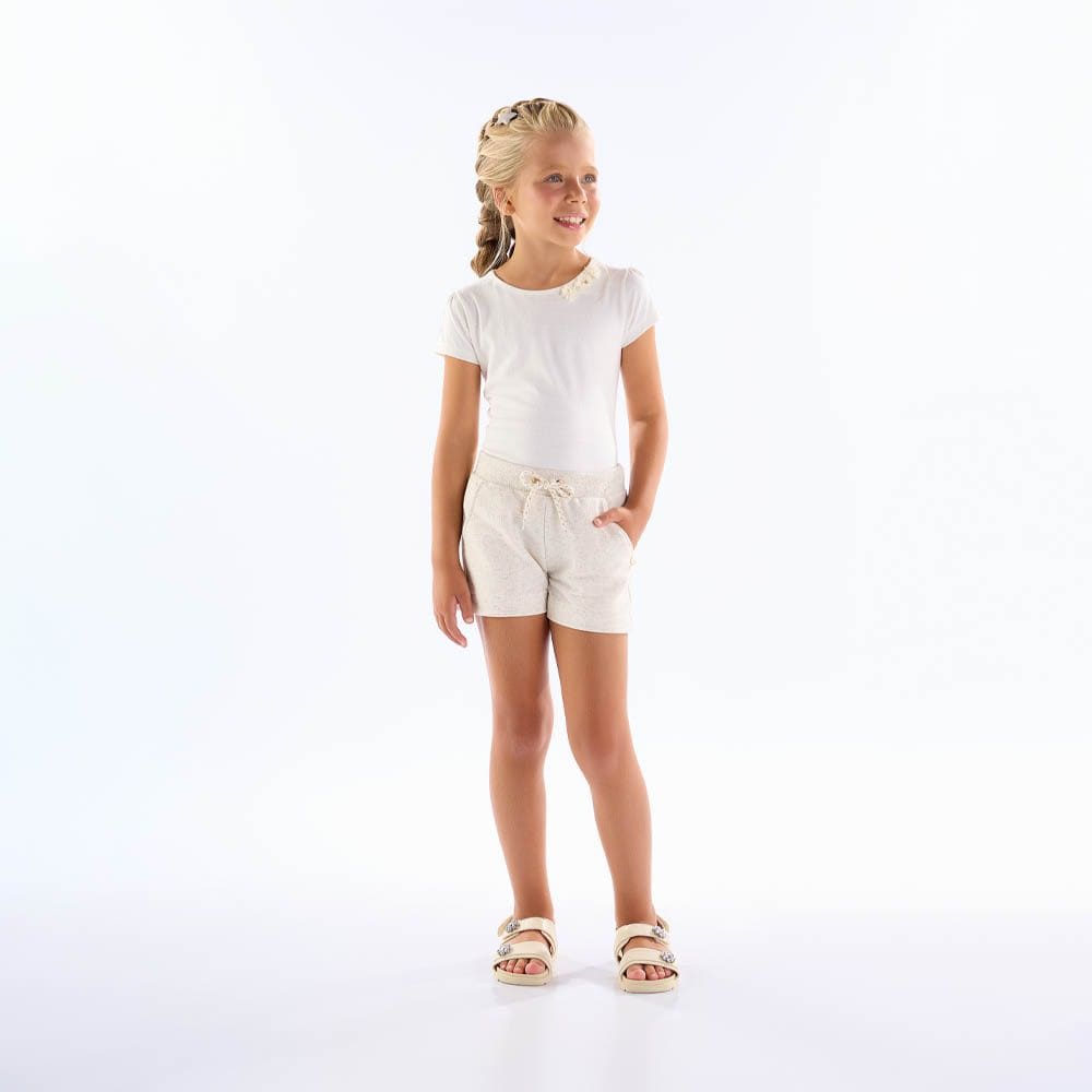 Blusa Infantil Menina - Off White - 50706-1271