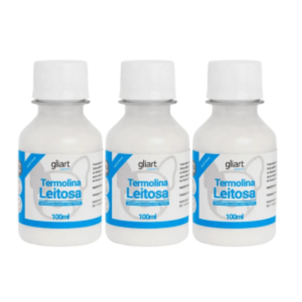 Kit 3 Termolina 100ml Gliart