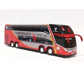 Brinquedo Miniatura Ônibus Ouro Branco 30Cm