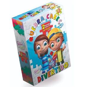 Quebra Cabeça Legal 2 Em 1 Infantil