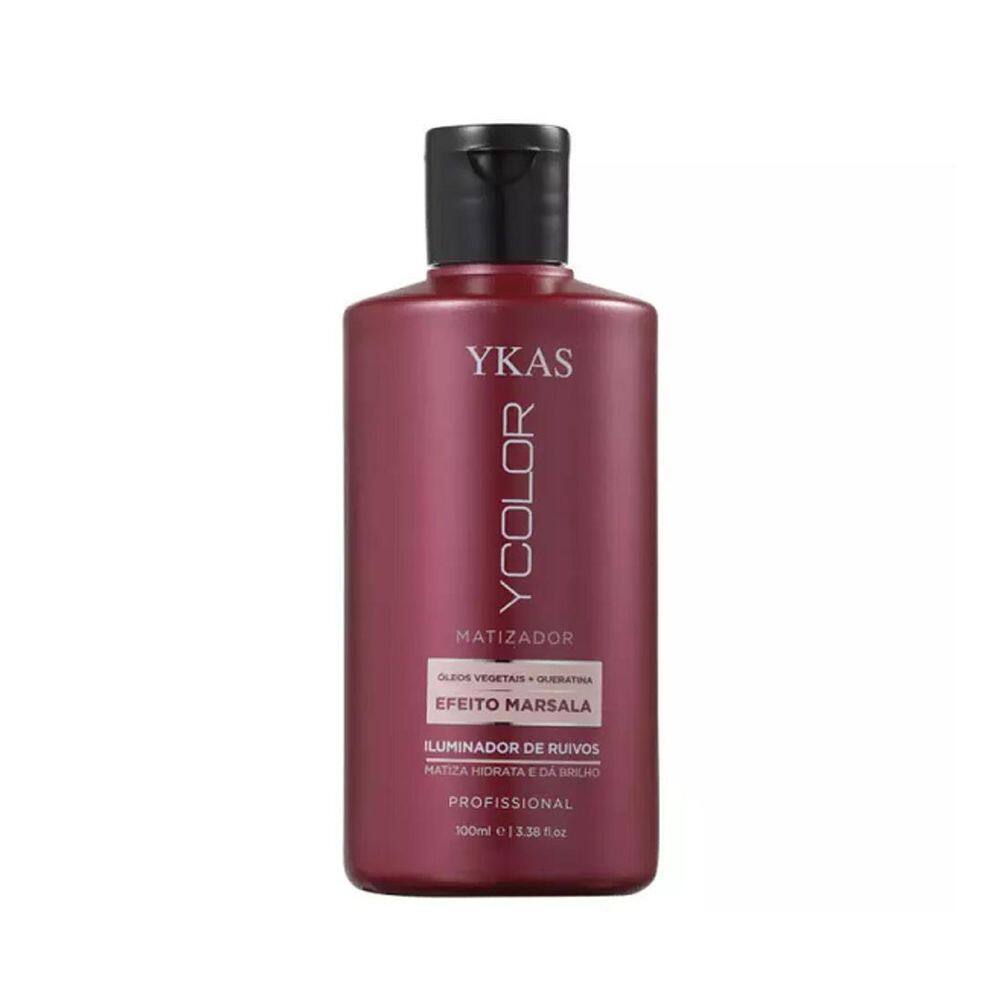 Máscara Matizadora Efeito Marsala Ykas Ycolor 100Ml